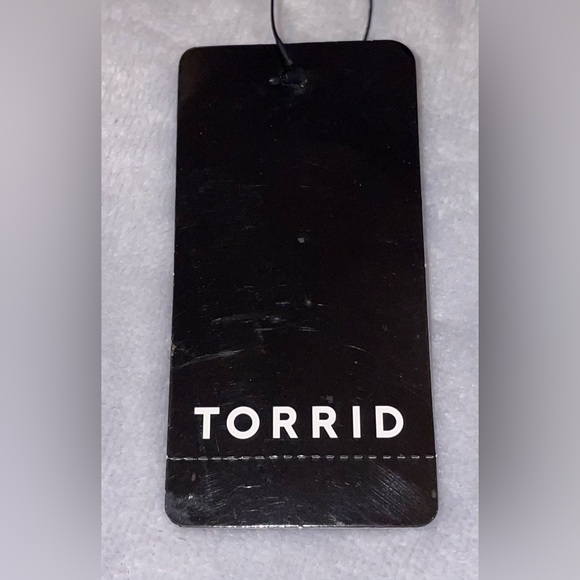 Torrid NWT Women 1X Black Faux Leather Knot Obi Belt Wide Elastic Stretch 14-16 - Picture 5 of 7